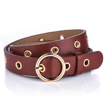 Load image into Gallery viewer, Hot Fashion Women PU Belt 66 Styles Metal Buckle Waistband Designer Student Wild Jeans Dress Long Waist Strap cinturon mujer