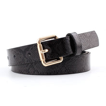 Load image into Gallery viewer, Hot Fashion Women PU Belt 66 Styles Metal Buckle Waistband Designer Student Wild Jeans Dress Long Waist Strap cinturon mujer