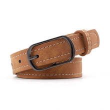 Load image into Gallery viewer, Hot Fashion Women PU Belt 66 Styles Metal Buckle Waistband Designer Student Wild Jeans Dress Long Waist Strap cinturon mujer