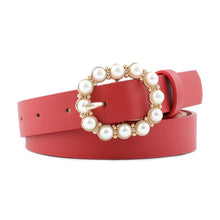 Load image into Gallery viewer, Hot Fashion Women PU Belt 66 Styles Metal Buckle Waistband Designer Student Wild Jeans Dress Long Waist Strap cinturon mujer