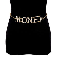 Load image into Gallery viewer, BLA Fashion Women's Chain Belt Waistband Wild Belt Chains Gold Silver Color Multilayer Long Chains Belts Party Dress Body Chain