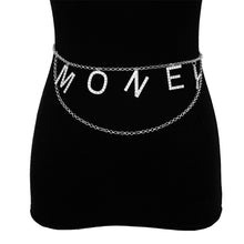 Load image into Gallery viewer, BLA Fashion Women's Chain Belt Waistband Wild Belt Chains Gold Silver Color Multilayer Long Chains Belts Party Dress Body Chain