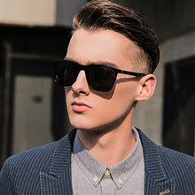 Load image into Gallery viewer, ROUPAI sunglasses men 2020 Polarized brand designer summer driving uv400 shades for man high quality square sun glasses black