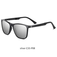 Load image into Gallery viewer, ROUPAI sunglasses men 2020 Polarized brand designer summer driving uv400 shades for man high quality square sun glasses black
