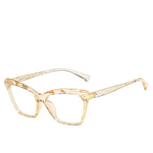 Load image into Gallery viewer, Trending Square Women reading Glasses Frame Crystal Multi-section Brand Design Optical Computer Glasses Oculos De Sol Eyewear