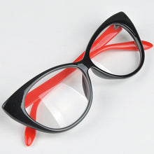 Load image into Gallery viewer, New Cute Lovely Cat Eye Glasses Frame Women Fashion Glasses Female Eyewear Accessories oculos de sol feminino #H1018
