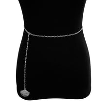 Load image into Gallery viewer, BLA Fashion Women's Chain Belt Waistband Wild Belt Chains Gold Silver Color Multilayer Long Chains Belts Party Dress Body Chain
