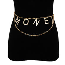 Load image into Gallery viewer, BLA Fashion Women's Chain Belt Waistband Wild Belt Chains Gold Silver Color Multilayer Long Chains Belts Party Dress Body Chain

