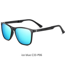 Load image into Gallery viewer, ROUPAI sunglasses men 2020 Polarized brand designer summer driving uv400 shades for man high quality square sun glasses black
