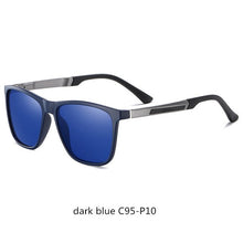 Load image into Gallery viewer, ROUPAI sunglasses men 2020 Polarized brand designer summer driving uv400 shades for man high quality square sun glasses black

