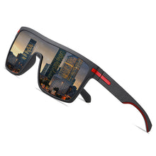 Load image into Gallery viewer, AOFLY Brand Polarized Sunglasses Men Fashion Oversized Flexible Frame Square Male Sun Glasses For Driving Goggle zonnebril heren
