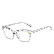 Load image into Gallery viewer, Trending Square Women reading Glasses Frame Crystal Multi-section Brand Design Optical Computer Glasses Oculos De Sol Eyewear
