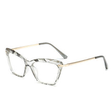 Load image into Gallery viewer, Trending Square Women reading Glasses Frame Crystal Multi-section Brand Design Optical Computer Glasses Oculos De Sol Eyewear
