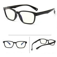 Load image into Gallery viewer, Kids Optical Glasses Flexible Bendable One-piece Safe Eyeglasses Girls Boys Plain Mirror Anti-blue Light Silicone Goggles
